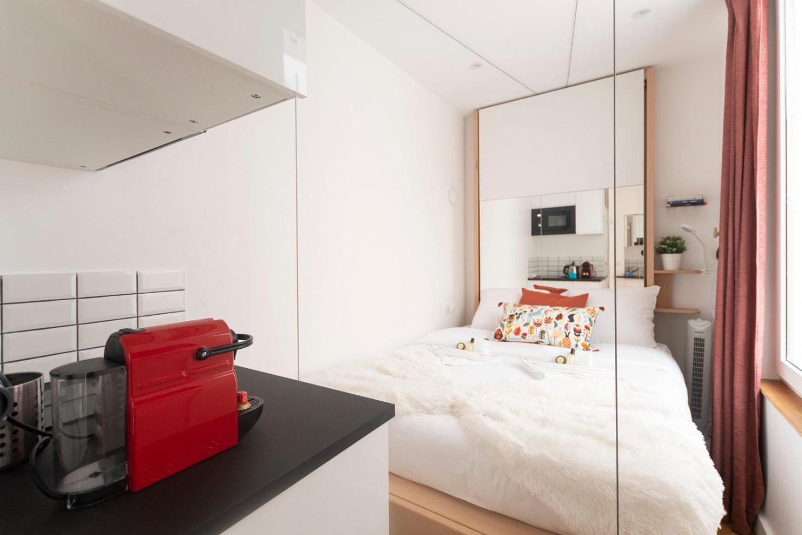 Super Central Mini Studio - 2 Pax, Murphy Bed Paris Exterior foto