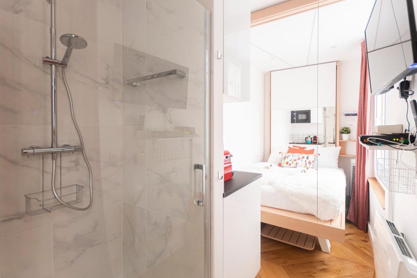 Super Central Mini Studio - 2 Pax, Murphy Bed Paris Exterior foto